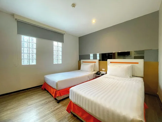 غرفة ديلوكس بسريرين منفصلين، Arawana Express Phrom Phong (ex. Icheck Inn Regency Sukhumvit) 1/10
