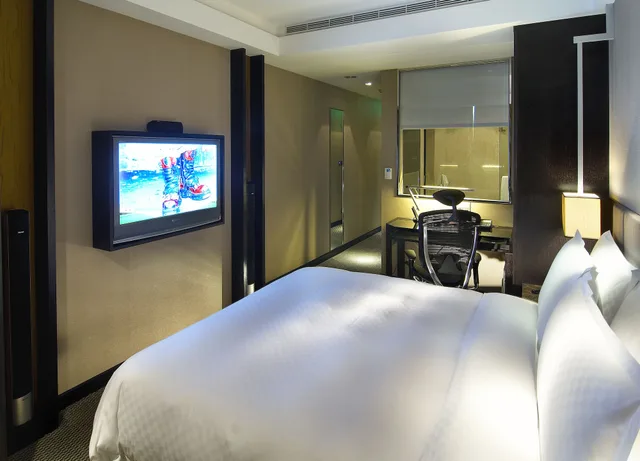 غرفة بريميوم بسرير كينج وسرير كوين، The Tango Hotel Taipei Nanshi 1/6