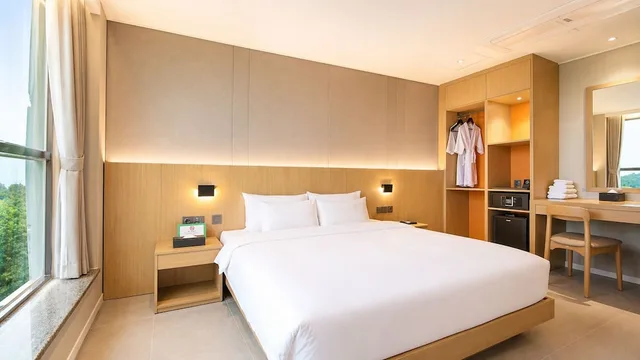 غرفة سوبيريور بسرير مزدوج بإطلالة على البحر، Hotel Laon 10/10