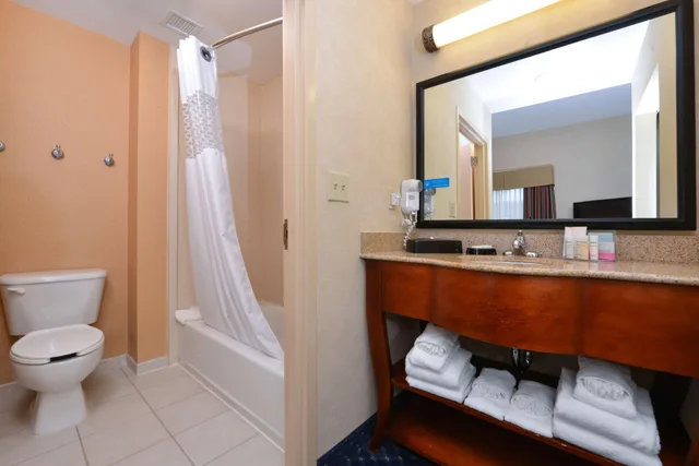غرفة بسرير كينج، Hampton Inn & Suites Fredericksburg South 4/4