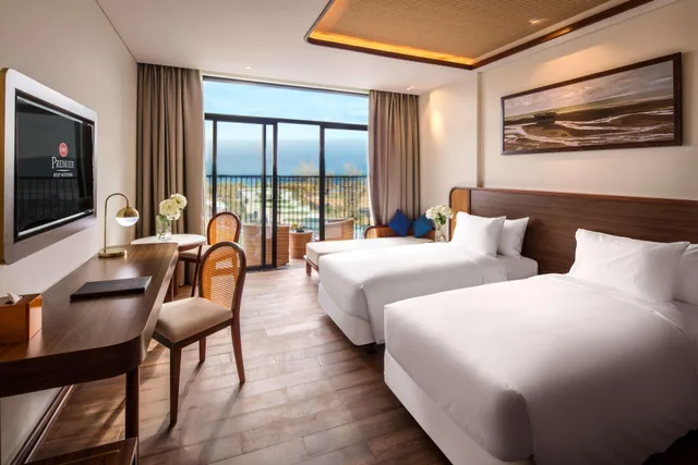 غرفة بريميير بسريرين منفصلين بإطلالة على البحر، Best Western Premier Sonasea Phu Quoc 3/5