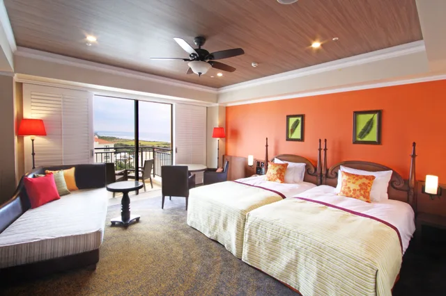 Premier, Twin Beds, Hotel Nikko Alivila Yomitan Resort Okinawa 2/5