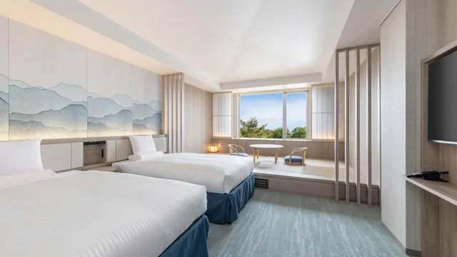 Japanese Western, Mountain View, Night View، IZUMIGO KIYOSATO KOGEN HOTEL 1/1