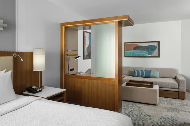 جناح بسرير كينج مع سرير سحّاب إضافي لذوي الإعاقة، SpringHill Suites Lumberton 1/3