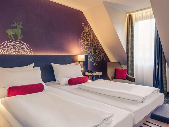 غرفة بسريرين كوين، Mercure Hotel Muenchen City Center 1/8