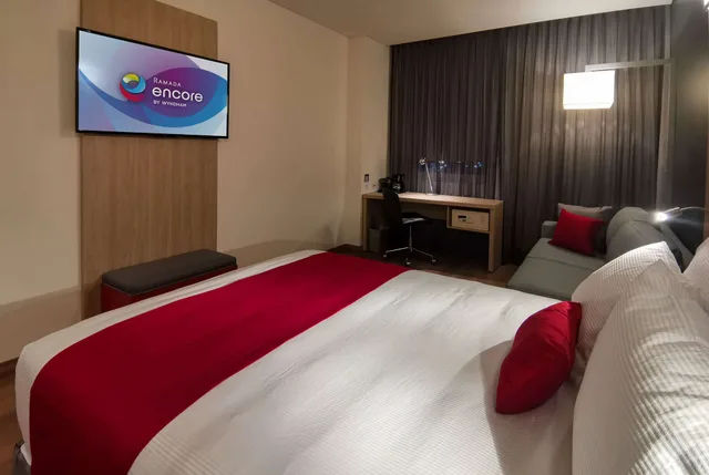 غرفة بسرير كوين لذوي الإعاقة، Ramada Encore by Wyndham Monterrey Apodaca Zona Aeropuerto 1/4