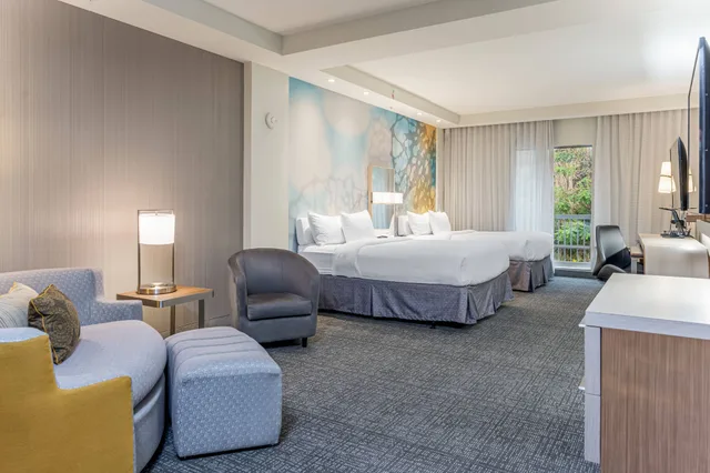 جناح استوديو بسريرين كوين مع أريكة، Courtyard by Marriott Asheville Biltmore Village 1/3
