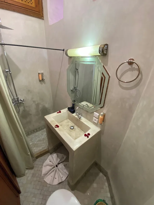 غرفة كومفورت بسرير مزدوج، Riad BAB YACOUT PISCINE and SPA 4/7