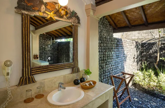 غرفة قياسية بسرير مزدوج بشرفة، Mimpi Resort Tulamben 2/3