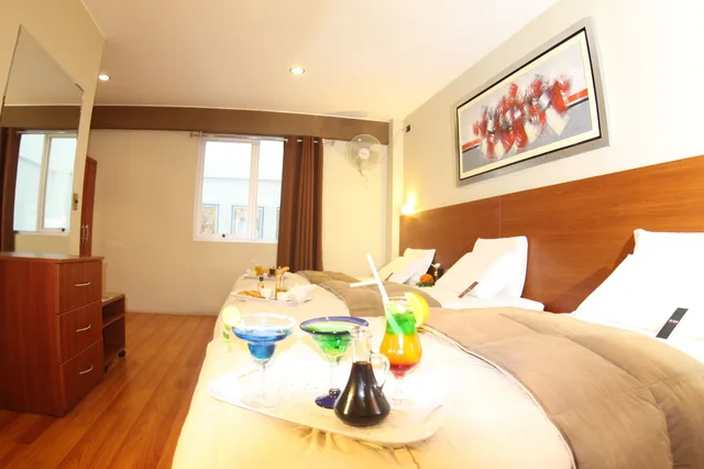 غرفة ثلاثية بثلاثة أسرّة، Hotel Vila Santa Miraflores 4/10