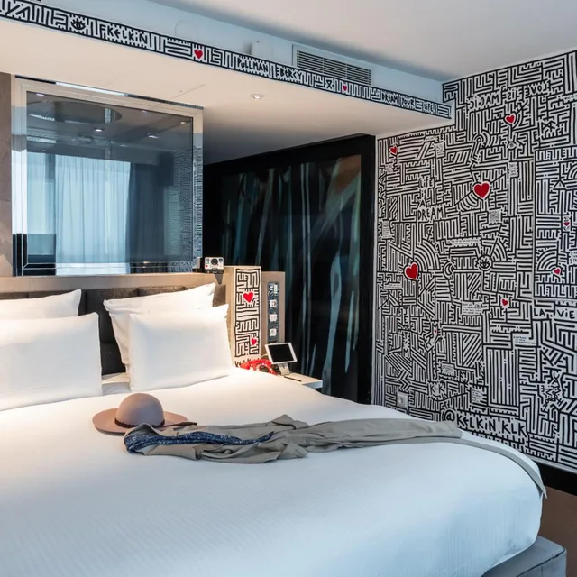 جناح جونيور بانورامي بسرير كينج بإطلالة، Pullman Paris Centre Bercy 2/7