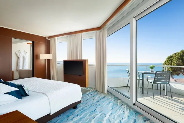 جناح رئاسي بشرفة بغرفتي نوم، Jw Marriott Cannes 1/1