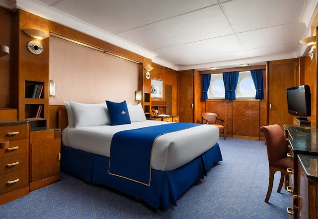 جناح بسرير كينج مع أريكة، The Queen Mary 2/8
