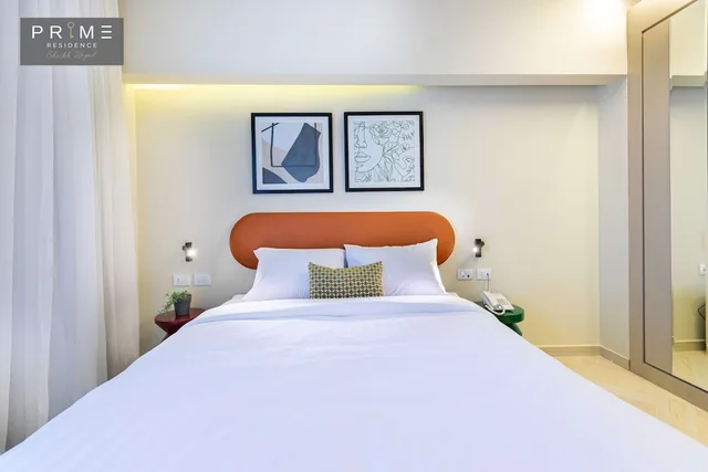 شقة سوبيريور بسرير كوين بغرفة نوم واحدة، Prime Residence Sheikh Zayed 2/8