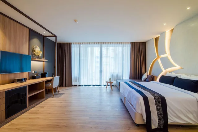 غرفة عائلية بسريرين مزدوجين بغرفتي نوم بمسبح خاص، The Yana Villas Hua Hin 1/1