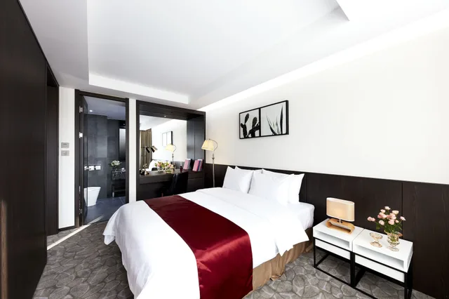 غرفة ديلوكس بسرير مزدوج، Ramada by Wyndham Yongin 4/9