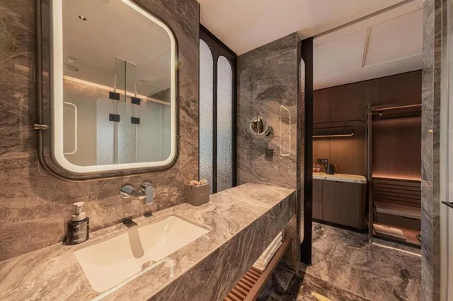 غرفة غراند بسريرين منفصلين، Wyndham Fuzhou Gulou 4/7