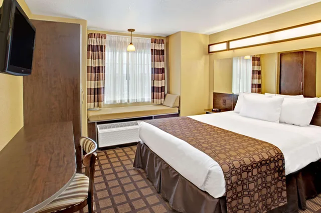 جناح استوديو بسرير كوين لذوي الإعاقة، Microtel Inn and Suites By Wyndham Round Rock 1/2