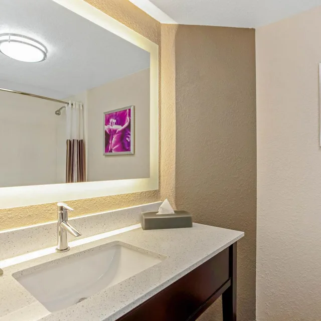 غرفة تنفيذية بسرير كينج مع أريكة، La Quinta Inn Suites Panama City 4/4