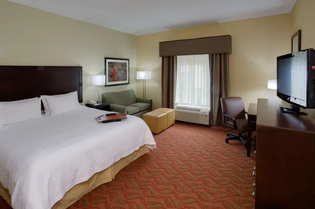 استوديو بسرير كينج، Hampton Inn Auburn Ma 2/4