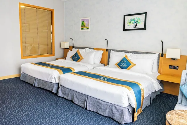 غرفة عائلية بسريرين مزدوجين، Ciao Saigon Hotel Spa 3/10
