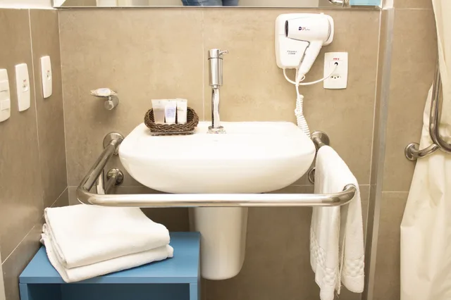 غرفة سوبيريور بسرير كينج لذوي الإعاقة، Hilton Garden Inn Santo Andre 6/8