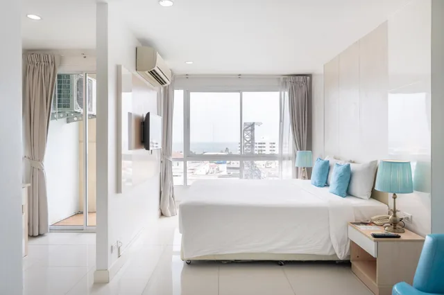 غرفة بسرير مزدوج أو سريرين منفصلين بإطلالة، Royal Pavilion Huahin 4/6