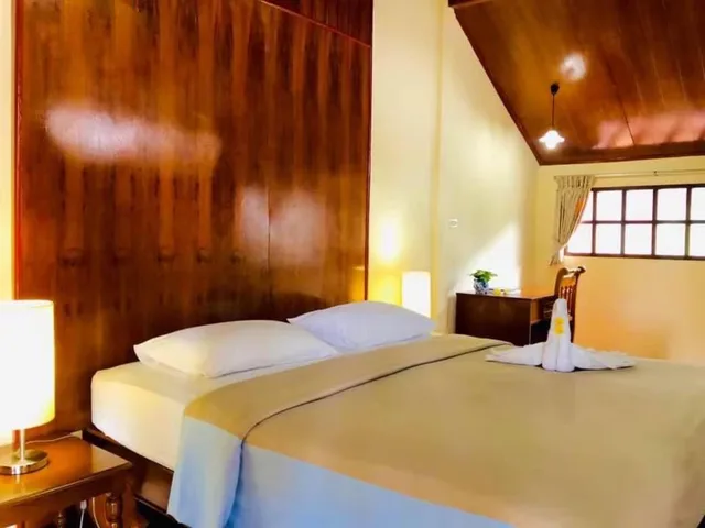 غرفة ديلوكس بسرير مزدوج بإطلالة على الحديقة، Utopia Resort 2/6