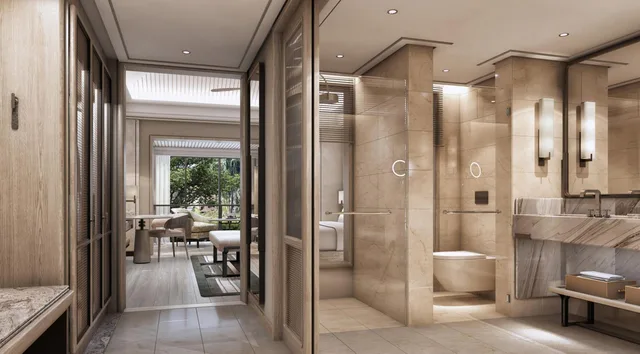 1 Bedroom, Caroline Astor, Suite, King Bed, Lagoon View, Balcony، The St. Regis Goa Resort 9/10