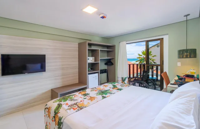 Room, Lateral Side Sea View, Accessible, Solar Porto De Galinhas 2/4