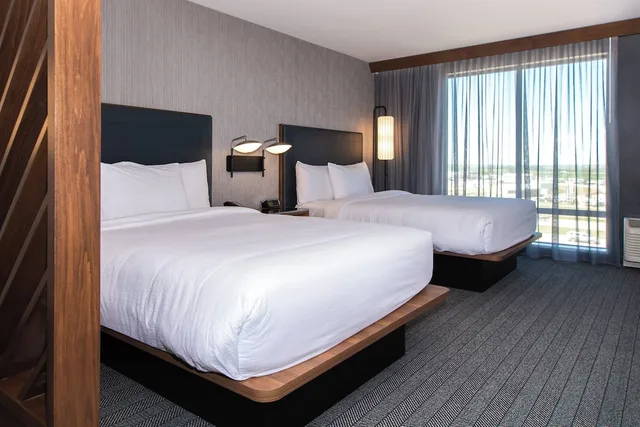 جناح استوديو بسريرين كوين بإطلالة على الفناء مع أريكة، Courtyard by Marriott Rapid City 4/6