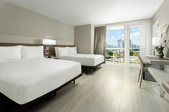 غرفة بسريرين كوين بشرفة، Ac Hotel By Marriott San Juan Condado 1/3