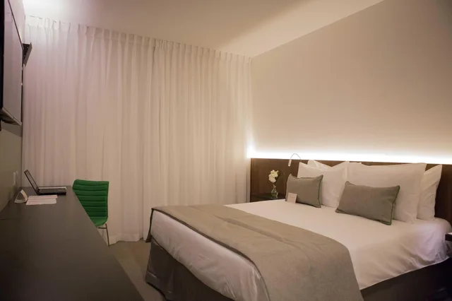غرفة بسرير كوين لذوي الإعاقة، Wyndham Garden Ribeirao Preto Convention 1/4