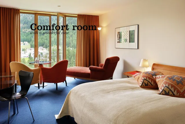Comfort, Single Bed, South View، Hotel Saratz 4/10
