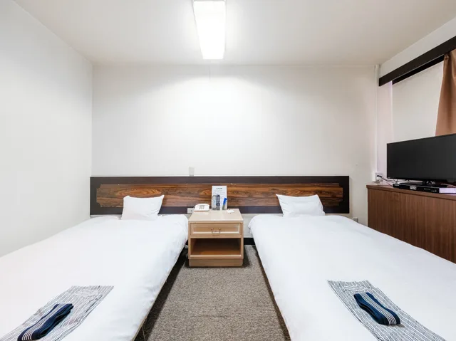 غرفة بسريرين منفصلين للمدخنين، Hotel Tetora Hakodate Ekimae 5/10