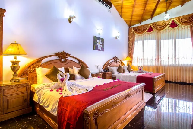 جناح بسريرين كينج بإطلالة على البحيرة، Hotel Sudu Araliya 1/3