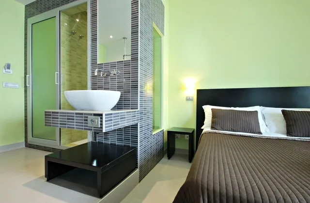 غرفة سوبيريور بسرير مزدوج بشرفة، Moai Home 7/10