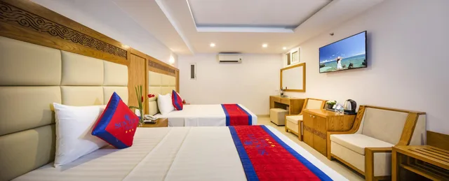 Standard, Twin Beds, 1 Double and 1 Single Bed, No Window، Sun City Hotel Nha Trang 1/1