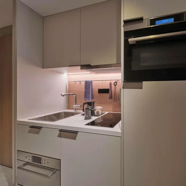 استوديو، Adina Apartment Hotel Wiesbaden 4/10