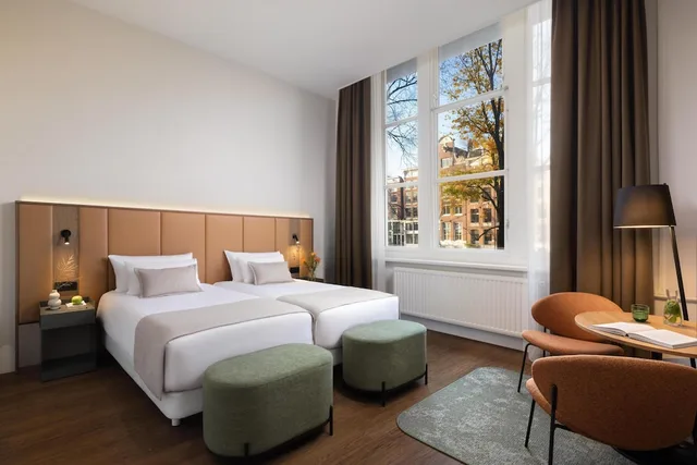غرفة سوبيريور بسرير مزدوج بإطلالة على المدينة، Nh City Centre Amsterdam 4/7