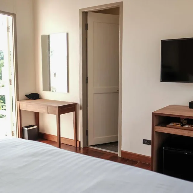 غرفة ديلوكس بسرير مزدوج بشرفة، De Chaochom Hua Hin 7/10