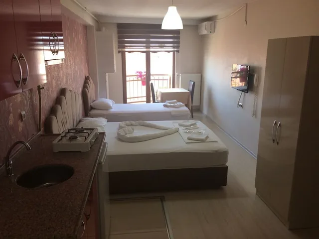 استوديو بسرير مزدوج وسرير فردي، Selimiye Hotel 1/2