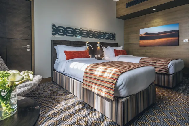 غرفة كلاسيكية بسريرين منفصلين، Ayla Bawadi Hotel & Mall 1/1