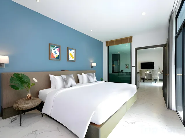 غرفة غراند ديلوكس بسرير كينج وسرير فردي، Sappaya Hotel by Lotus Valley Golf Resort 1/3