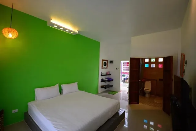 غرفة ديلوكس بسرير مزدوج، Na-Rak-O Resort 1/7