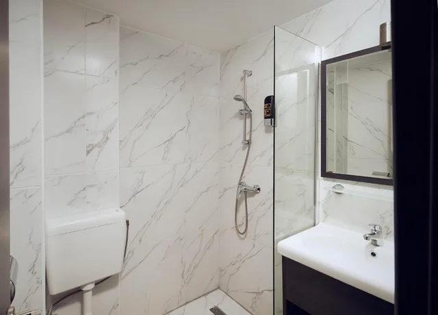 غرفة بسريرين منفصلين، Belfort Hotel Amsterdam 4/4