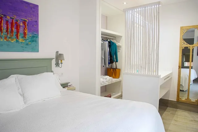 شقة ديلوكس بسرير مزدوج بغرفة نوم واحدة مع أريكة، Overland Suites Catedral 1/3