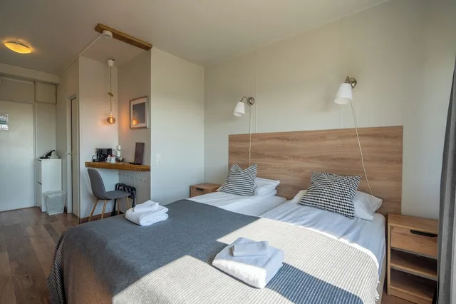 غرفة اقتصادية بسريرين منفصلين، Hotel Laki 3/9