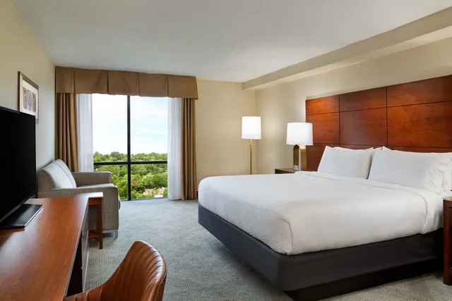 غرفة بسرير كينج مع أريكة، Holiday Inn National Airport/Crystal City 1/3