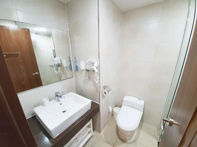 غرفة اقتصادية بسريرين منفصلين، Jeju Ocean Blue Hotel 4/5